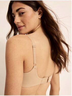 Knix Flex Free Demi Bra 32E/DDD
Beige Warm Sand Comfy
Underwire Support